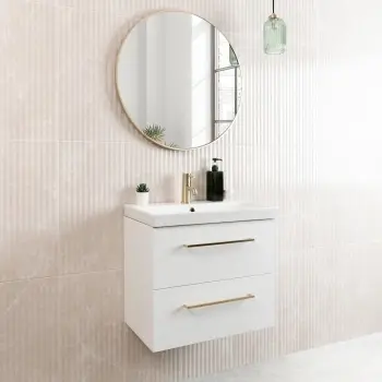 Clovelly Cream Decor Marble Effect Gloss Wall Tiles
