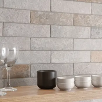 Tuscany Beige Brick Effect Matt Wall and Floor Tiles 235x62