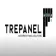 Trepanel Design® Light Oak on Antique White Felt Multi Width Acoustic Wood Slat Panels