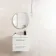Clovelly Cream Decor Marble Effect Gloss Wall Tiles