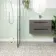 Helix Noir Black and White Matt Patterned Wall and Floor Tiles