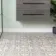 Helix Noir Black and White Matt Patterned Wall and Floor Tiles