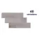 Faith Grey Gloss Rustic Brick Effect Wall and Floor Tile