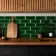 Plush Victorian Crackle Glaze Green Metro Tiles
