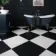 Sorbet Black Matt Plain 598x598 Wall and Floor Tiles