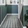 Churchill Mixed Green Mosaic Victorian Matt Tiles