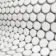 Pixel White Circular Porcelain Gloss Mosaic 19mm Tiles