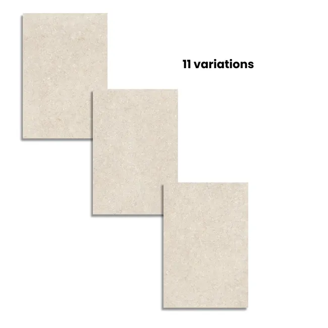 Fossil Beige Stone Effect Matt Porcelain Outdoor Slab Tile