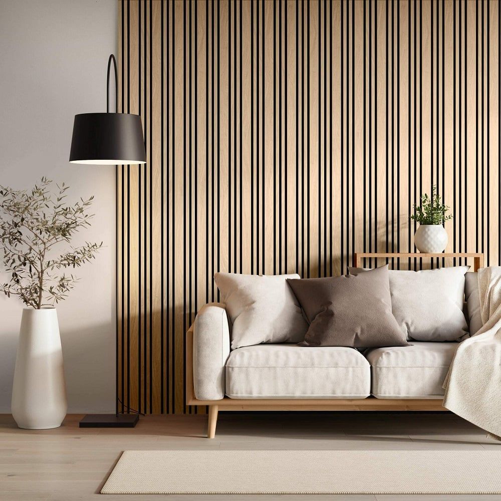 Warming Elegance: Oak Wood Wall Panel Ideas for an Inviting Ambience