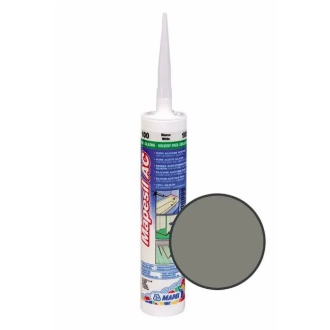 Mapesil Ac 113 Cement Grey Silicone Sealant | Walls & Floors