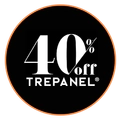 Trepanel® Noir Black Acoustic Wood Wall Panels