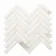 Carrara Gold Herringbone Marble Effect Mosaic Natural Tiles
