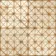 Crosshatch Sienna Orange Matt Patterned Wall and Floor Tiles
