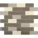 Ligo Glass Mocha Brick Mosaic Tiles