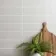 Linear Light Grey Matt Brick Tiles