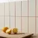 Marylebone Gloss Ivory Flat Cream Metro Tiles