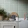 Greenwich Ceramic Gloss Green Metro Tiles