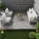 Serenity Grey Stone Effect 20mm Porcelain Paving Slabs 1200x600