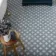 Winslow Blue and White Matt Patterned Floor Tiles