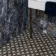 Winslow Black and White Matt Patterned Floor Tiles