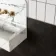 Cosmic Night Black Metallic Stone Effect Wall and Floor Tiles
