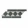 Churchill White & Green Border Matt Victorian Tiles