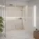 Trepanel Aqua® White Sparkle Quartz Effect PVC Shower Wall Panel