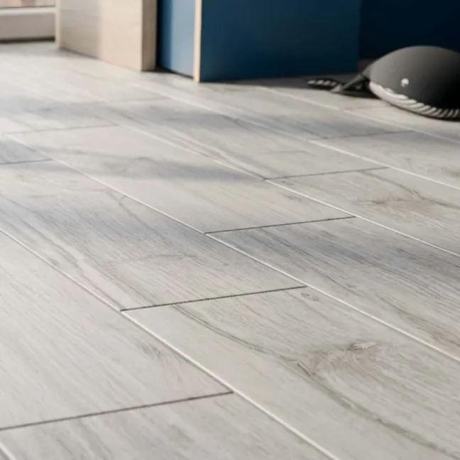 Friston White Oak Wood Effect Porcelain Floor Tiles