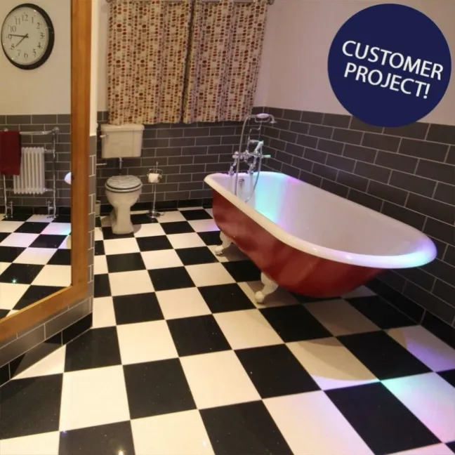 Linear Dark Grey Matt Brick Ceramic Wall Tiles