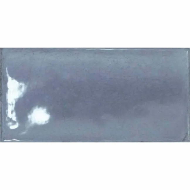 Chesham Blue Rustic Gloss Metro Wall Tiles 150x75