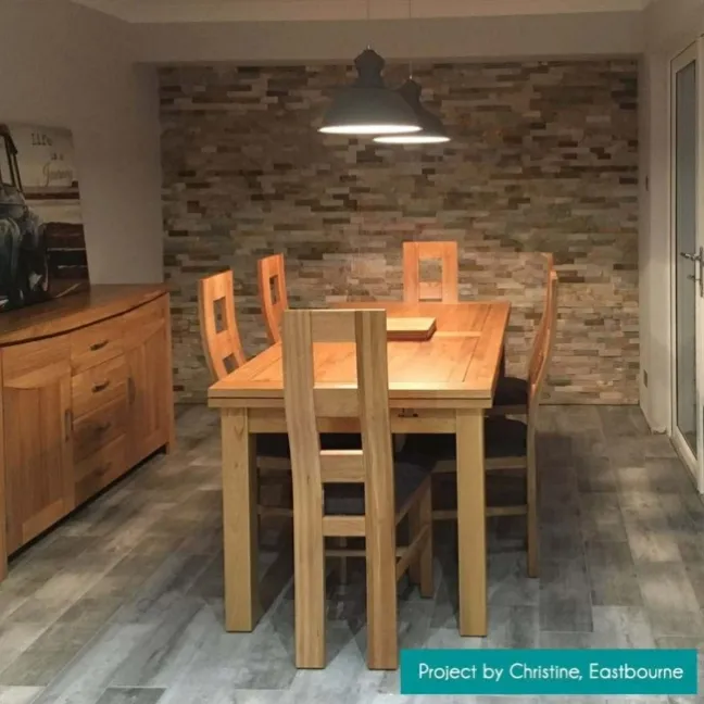 Ledgestone Ice White Split Face Slate 300x150 Tiles