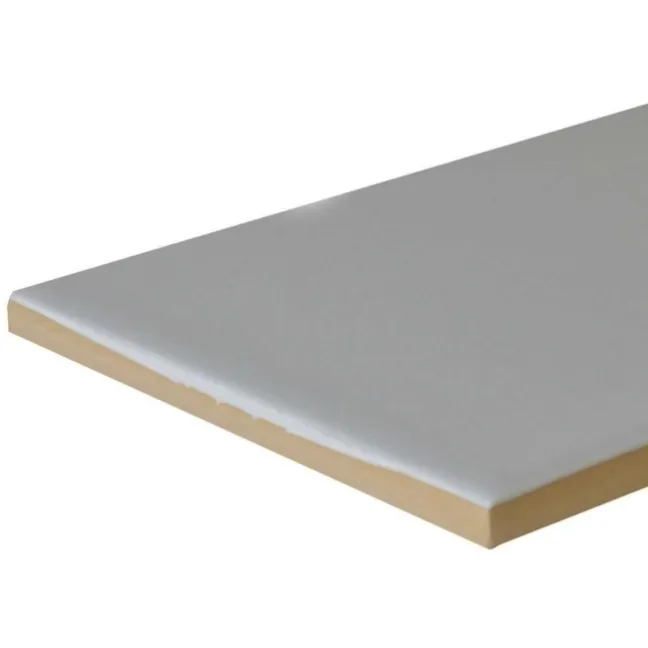 Linear Light Grey Matt Brick Tiles