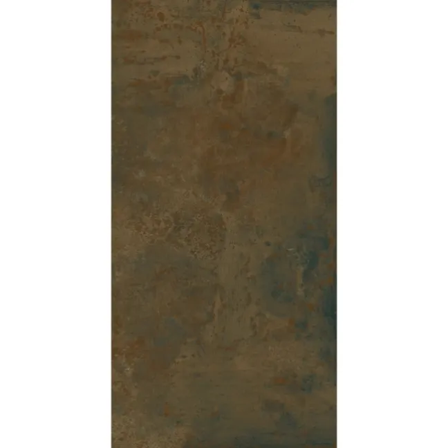 Foil Rust Brown Large Metallic Stone Effect 1200x600 Tiles