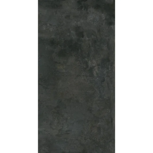 Foil Smoke Dark Grey Large Metallic Stone Effect 1200x600 Tiles