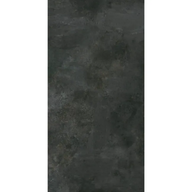 Foil Smoke Dark Grey Large Metallic Stone Effect 1200x600 Tiles