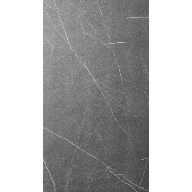 Chalkstone Ash Grey Matt Stone Effect Wall And Floor Tiles