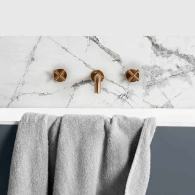 Olympia White Porcelain Marble Effect Polished Wall and Floor Tiles