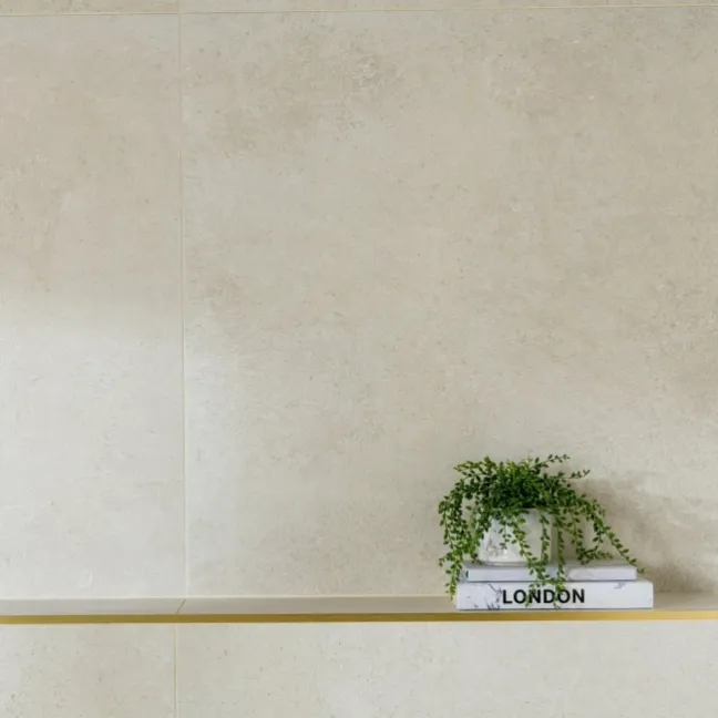 Gravity Beige Matt Travertine Effect Wall and Floor Tiles 800x800