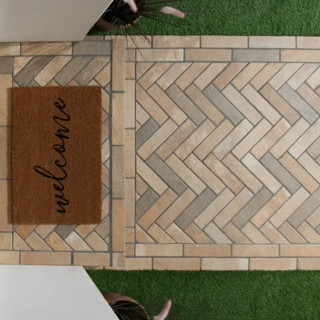 Tuscany Beige Brick Effect Matt Wall and Floor Tiles