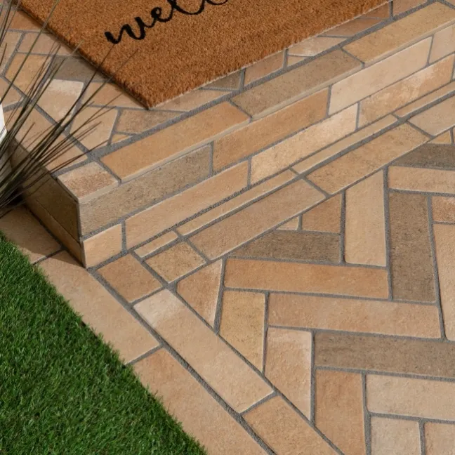 Tuscany Beige Brick Effect Matt Wall and Floor Tiles