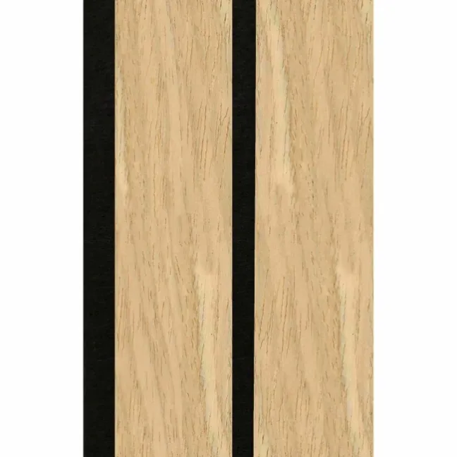 Trepanel® Oak Wide Slat Acoustic Wood Wall Panels