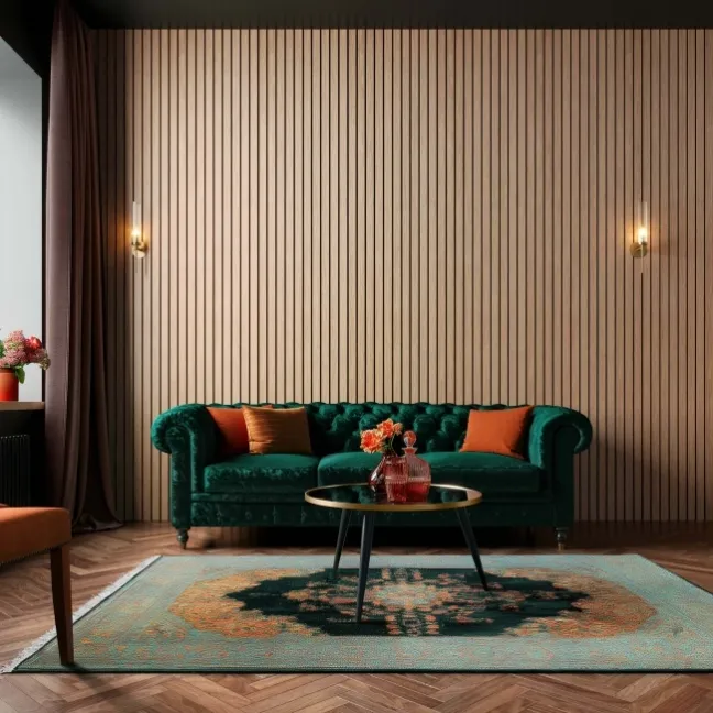 Trepanel XL® 3m Smoked Oak Wide Acoustic Wood Slat Panels