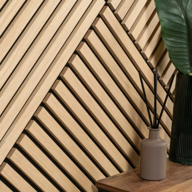 Trepanel® Oak Square Acoustic Wood Wall Panels