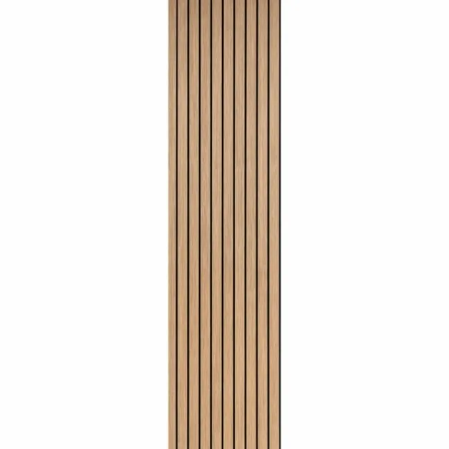 Trepanel XL® 3m Smoked Oak Wide Acoustic Wood Slat Panels