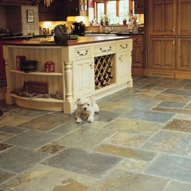 Country Farmhouse Mixed Multicolour Slate Tiles
