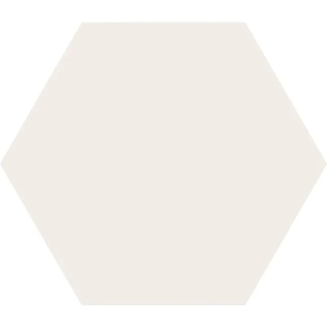 Aspect White Hexagon Tiles