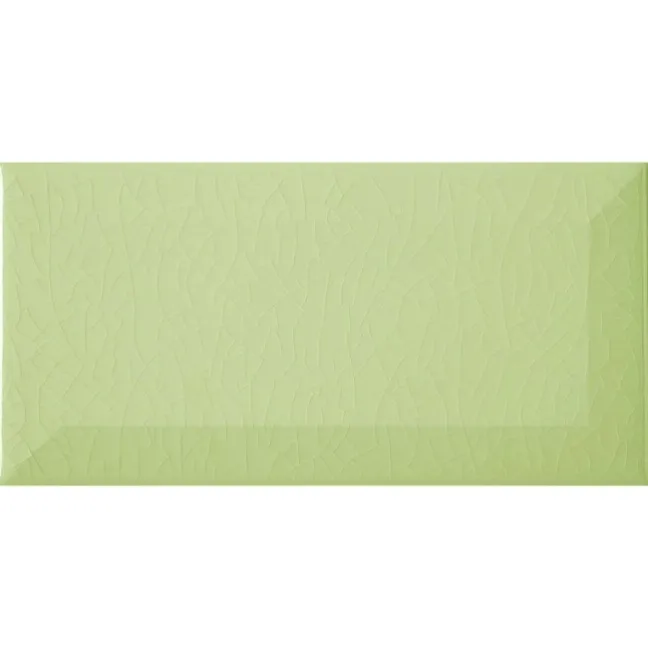 Antique Le Vert De Maisons Green Crackle Metro Tiles