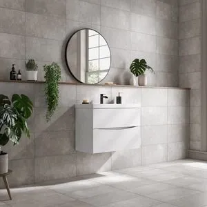 Cimento Grey Concrete Effect 300x600 Wall and Floor Tile