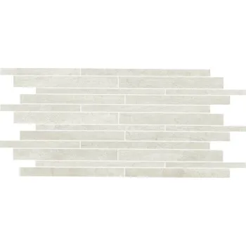 Crossover Mosaic White Tile 300x600