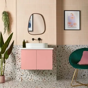 Pick 'n' Mix Macaron Cream Gloss Plain Wall Tiles